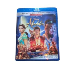 Disney’s Aladdin (2019) Blu-ray + DVD – Live Action Movie (No Digital Code)